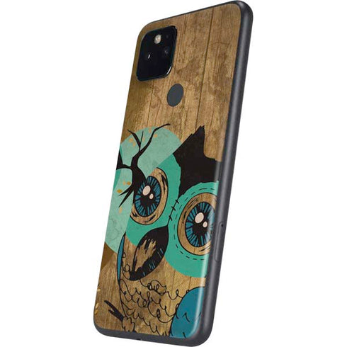 Autumn Owl Google Pixel 5 Skin